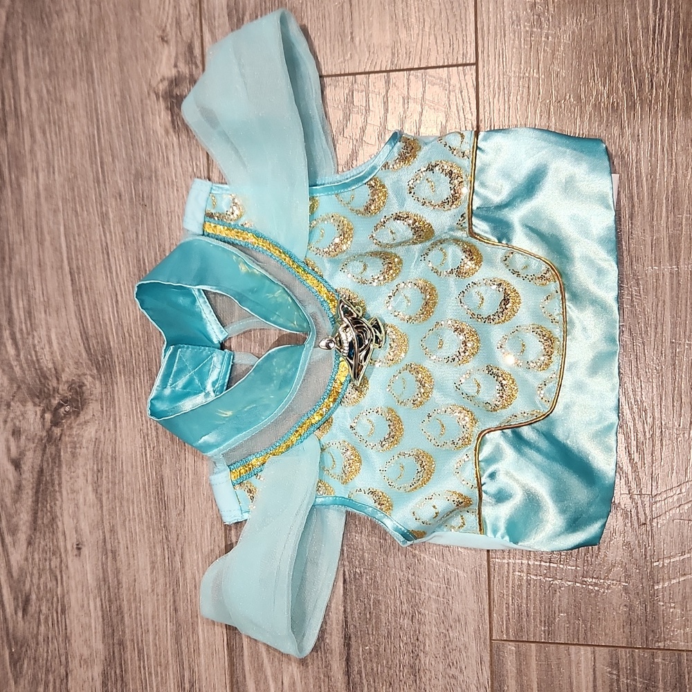 EUC Disney Girls Jeanie Top Only Halloween Costume sz 4